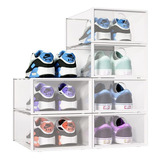 Caja De Almacenamiento De Zapatos De Plástico Transparente P