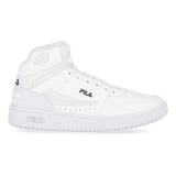 Zapatillas Fila Acd Mid Mujer En Blanco Y Azul | Moov