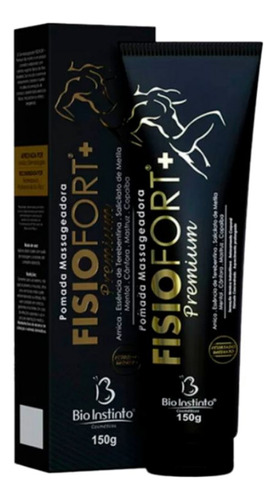 Pomada Massageadora Fisiofort Premium 150g Bio Instinto