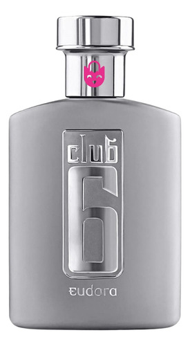 Club 6 Deo Colônia Masculino Eudora 95ml - Perfume