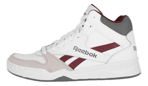 Zapatilla Reebok Royal Bb4500 Hi 2 Hombre Blanco/borgoña