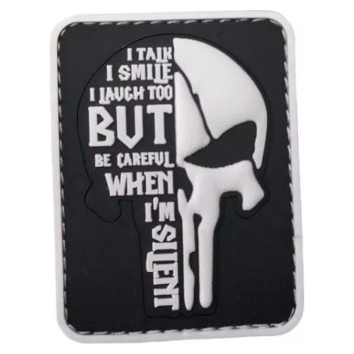 Parches Insignia Pvc Calavera Punisher Tactico Militar M1