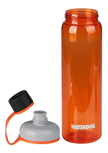 Botella Deportiva Waterdog Tritan 800ml Naranja Pb1080or