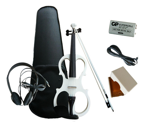 Violín Eléctrico 4/4 Fiddle Con Accesorios De Tamaño