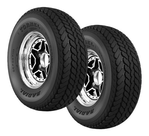 2- Llantas Automovil Deportiva Tornel P215/70r14s96 460ab