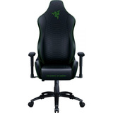 Silla Gamer Ergonómica Razer Iskur X Cuero Sintético Negro