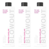 Biotina Capilar Blow Out De 500ml Real Brazilian X3uni