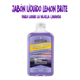 Jabón Líquido Lemon Brite Para Trastes: Lavanda, Melaleuca