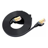 Cable Red Cat 8 Cat8 1m Cable De Red Ponchado Rj45 Categoria