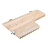 Soporte De Madera Natural Para Gatos En Forma De L, Platafor