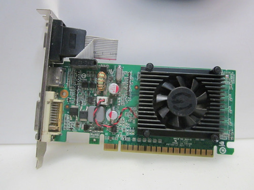 Placa De Vídeo Gf 8400gs 512mb Ddr3 Pci-e Funcionando