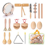 Kit De Instrumentos De Percussão De Mano Para Meninos, 13, E