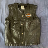 Chaleco Harley Davidson Original Para Niños