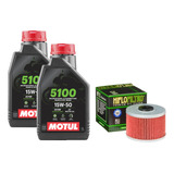 Kit Service Honda Falcon Nx 400 Aceite Motul 5100 Gaona