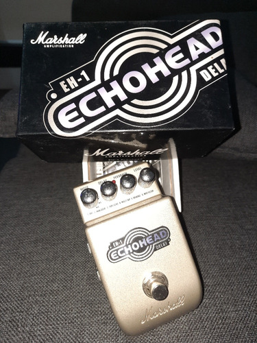 Pedal Para Guitarra Electrica Marshall Echohead Delay He-1