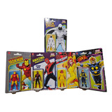 Wave Marvel Legends Retro 3.75 Kenner Pack Con 5 Figuras 