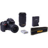 Nikon D5600 Dslr Con 18-55 Mm F / 3.5-5.6g Vr Y 70-300 Mm F