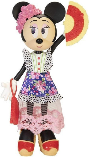 Muñeca Minnie Mouse  Trendy Traveler Jakks Pacific 