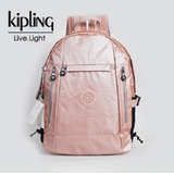 Mochila Kipling Rosa Metalizado