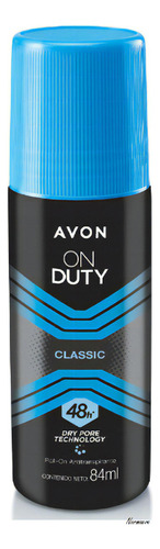 Antitranspirante Roll On Avon On Duty 84ml