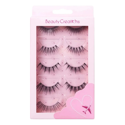 De 5 Pestañas De Seda Take Me Somewhere Beauty Creations Color Negro Espesor 2 Mm Largo 10 Mm Tipo De Curvatura C | MercadoLibre