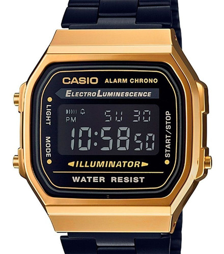 Relógio Unissex Casio Digital Vintage A168wegb-1bdf