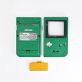 Carcasa Original Usada Para Game Boy Pocket Verde Y Tapa 