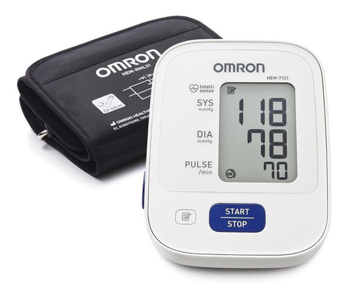 Tensiómetro Digital De Brazo Automático Omron Hem-7121