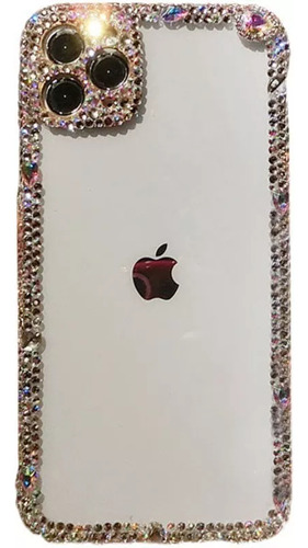 Funda De Silicona Transparente Con Forma De Diamante Para Te