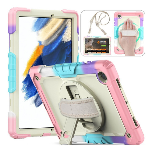 Carcasa P/samsung Galaxy Tab A8 10.5 C/protector D/pantalla