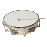 Instrumento De Percusión Tipo Pandereta Para Mano De Adultos