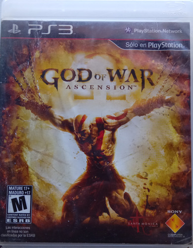  God Of War Ascension Ps3 Fisico Usado