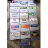 19 Jogos De Super Famicom Nintendo