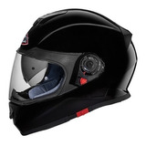 Casco Integral Smk Doble Visor Twister Classic Negro 