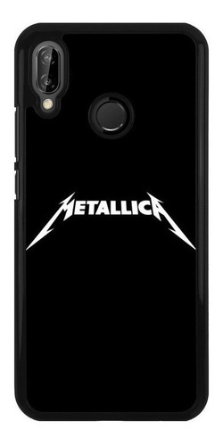 Funda Protector Para Huawei Metallica Rock Logo Musica N