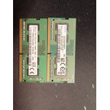 8 Gb Ram Ddr4, Samsung , Hynix, (4 X 2) Dos Memoria 4gb C/u