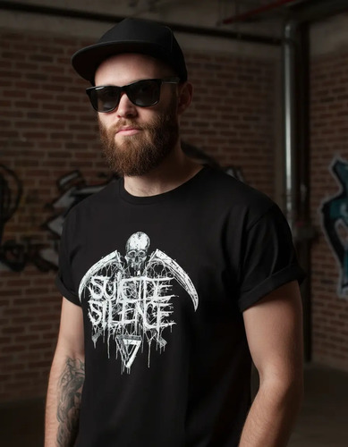 Playera Metalera Suicide Silence Banda Brutal Deathcore