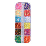 1 Kit Glitter Importado 12 Cores A Escolher