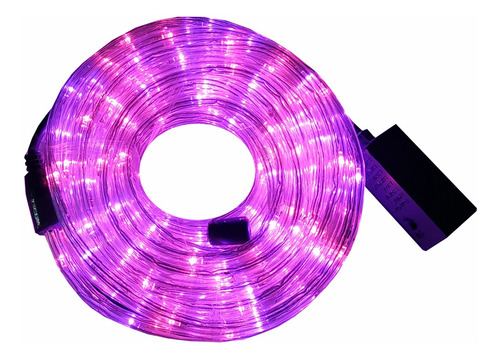 Manguera Led Navideña Rosa Morado 10m Exterior Mare