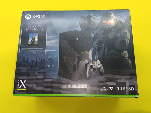 Consola Xbox Series X Halo Infinite Edicion Limitada Sellada
