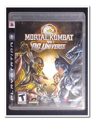 Mortal Kombat Vs Dc Universe, Juego Físico Ps3