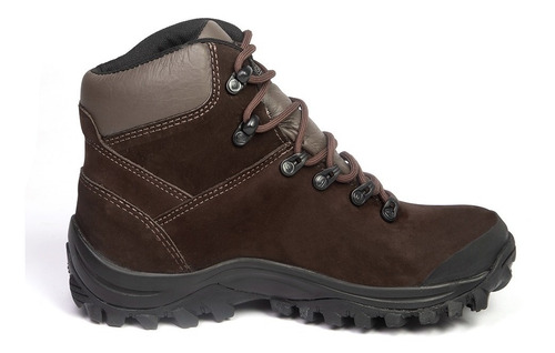 Bota Coturno Guartelá Montana Mid Dry Marrom Impermeável