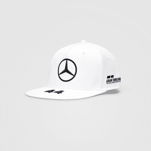Jockey Mercedes Benz F1 Lewis Hamilton Lh44 Gorro Blanco
