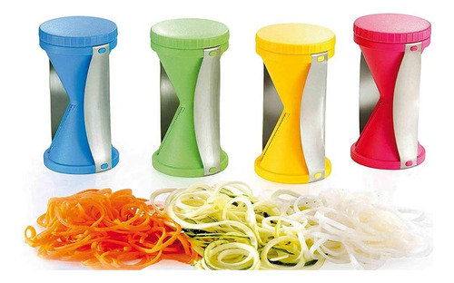 Rallador Espiral Corta Verduras Doble Spiralizer Fideos