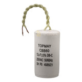 Capacitor Acv 12uf 250vac Cbb60 - 2 Fios