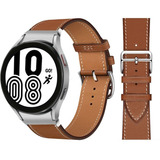 Correa De Cuero Para Samsung Galaxy Watch4 /watch 5 - 20mm