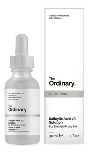 The Ordinary Salicylic Acid 2% Solution Serum Salicílico Tipo De Piel Con Tendencia Acneica