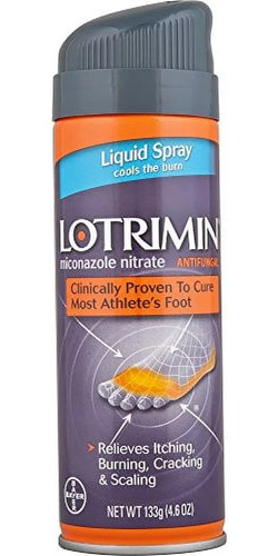 Lotrimin Af Athlete's Foot Spray Líquido 4.6 Onzas