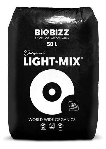 Sustrato Tierra Light Mix 50lt Biobizz Envío Gratis
