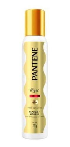 Espuma Para Peinar Pantene Rizos Definidos Mousse 227gr